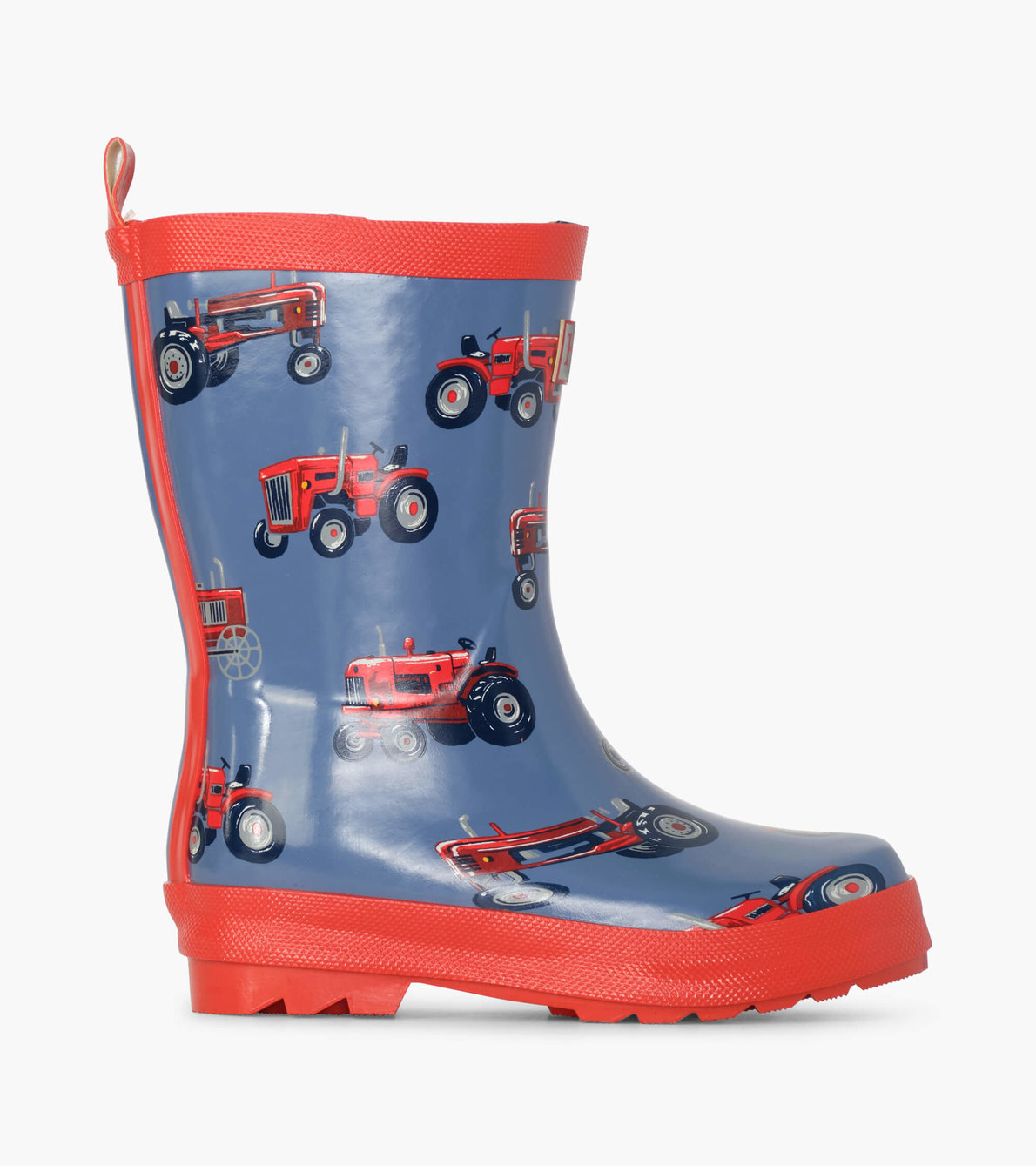 View larger image of Vintage Tractors Shiny Rain Boots
