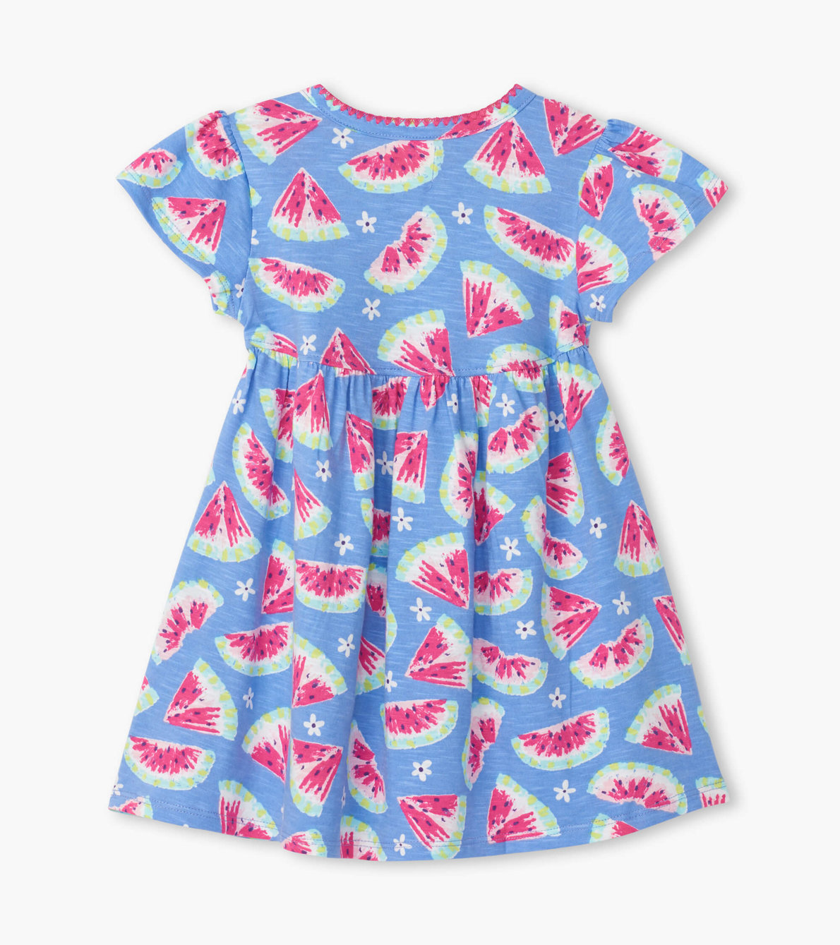 View larger image of Watermelon Slices Baby Puff Dress
