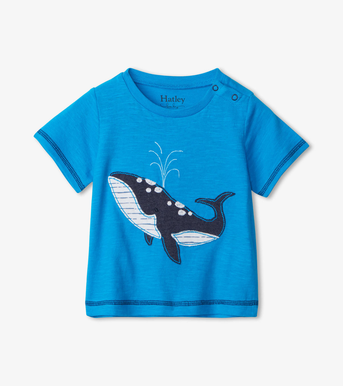 Agrandir l'image de T-shirt à imprimé pour bébé – Baleine