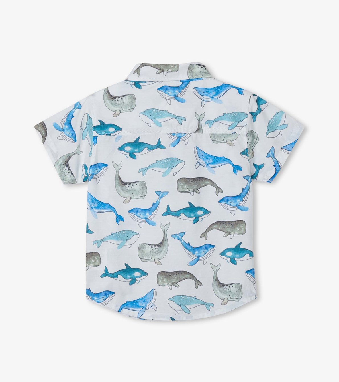 View larger image of Whales Baby Button Down Shirt