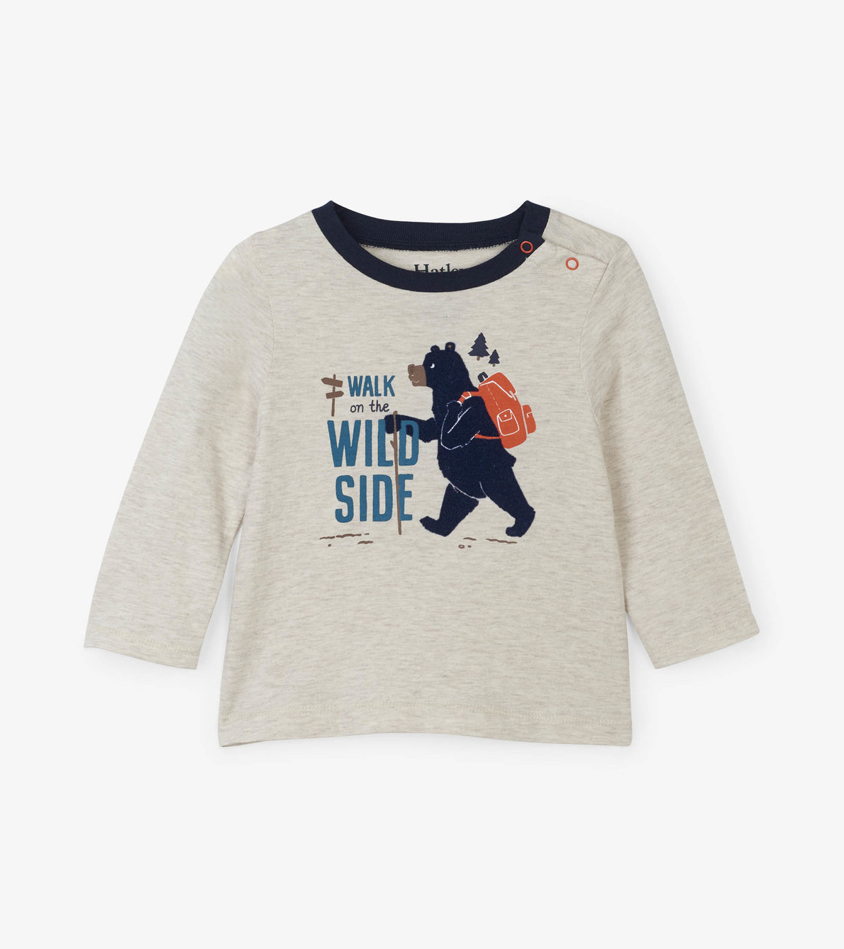 View larger image of Wild Walk Long Sleeve Baby Tee