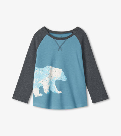 T-shirt à manches raglan – Ours d’hiver