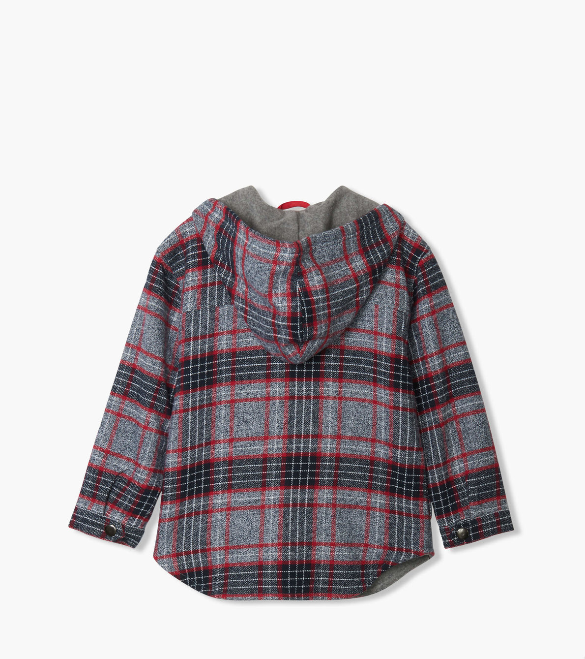 View larger image of Winter Plaid Woven Full Zip Hoodie