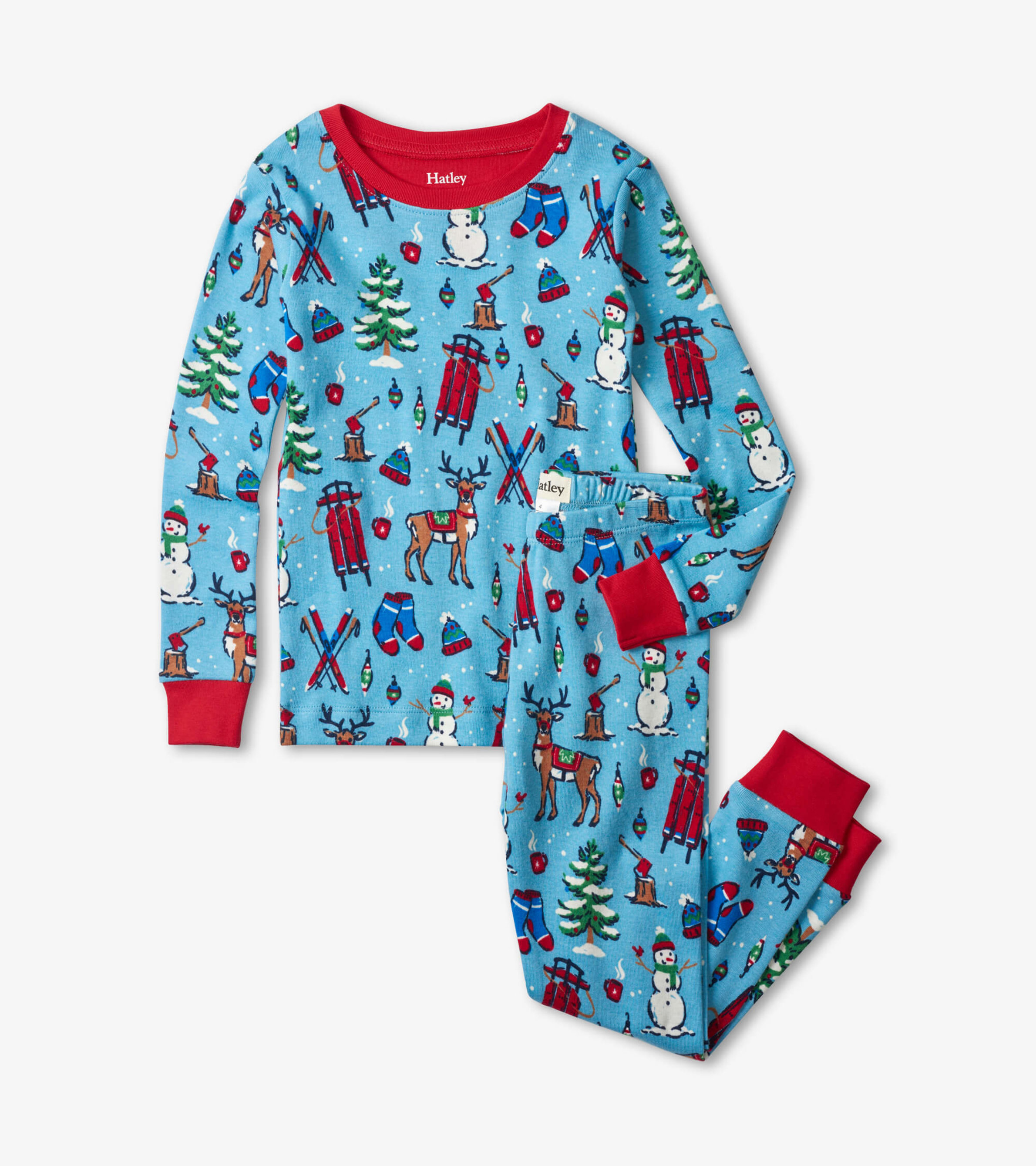 Monogram Winter Wonderland Pajama Set
