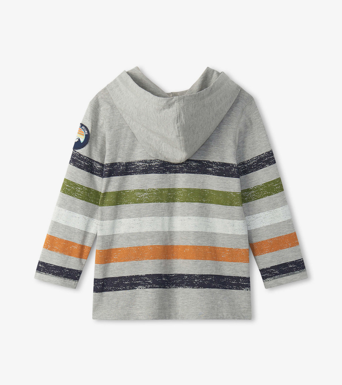 View larger image of Woodland Stripes Hooded Tee