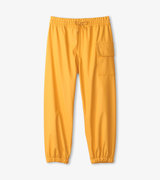 Yellow Kids Rain Pants