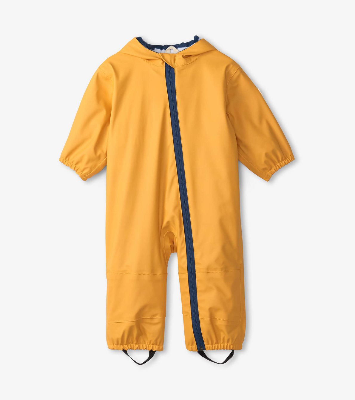 View larger image of Yellow Terry Lined Baby Rain Suit